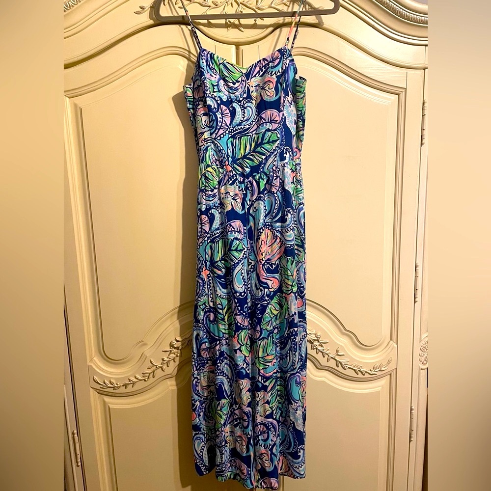 Lilly Pulitzer wide leg jumpsuit size 0